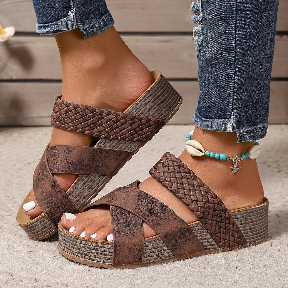 Sandales orthopédiques en cuir